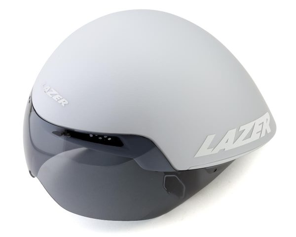 Lazer Volante KinetiCore TT/Tri Helmet (White/Silver) (M) - BLC2237891844