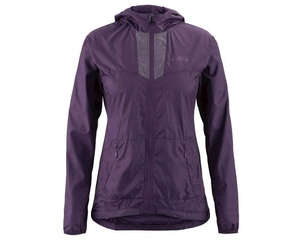 Louis Garneau Women's Modesto Hooded Jacket (Logan Berry) (XS) - 1030256-525-XS