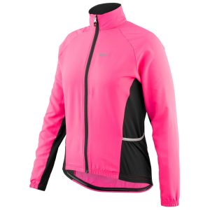 Louis Garneau Women's Modesto Jacket (Pink Glow) (M) - 1030426-096-M