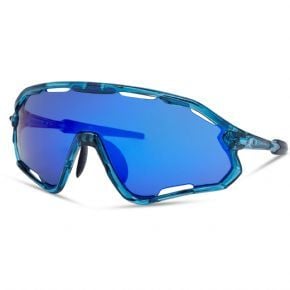 Madison Code Breaker 2 Sunglasses 3 Lens Pack Crystal Gloss Blue/blue Mirror Lens