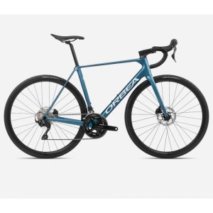 Orbea Orca M30 Road Bike - 2024 - Slate Blue-Halo Silver (Matt), 55cm