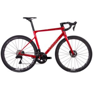Orro Gold STC Dura Ace Di2 Zipp Limited Edtion Carbon Road Bike - Flame Red / Large / 54cm