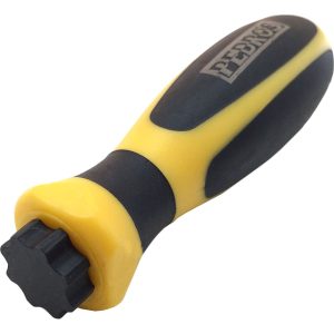 Pedro's Crank Adjusting Cap Driver for Hollowtech II Yellow/Black, One Size