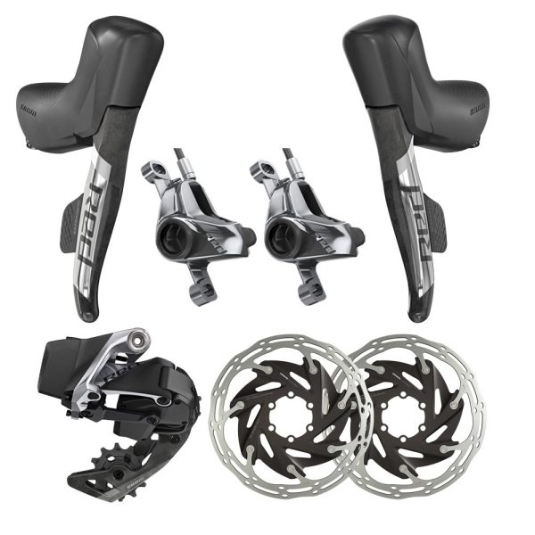 SRAM RED eTap AXS 1X Electronic Post Mount HRD Groupset