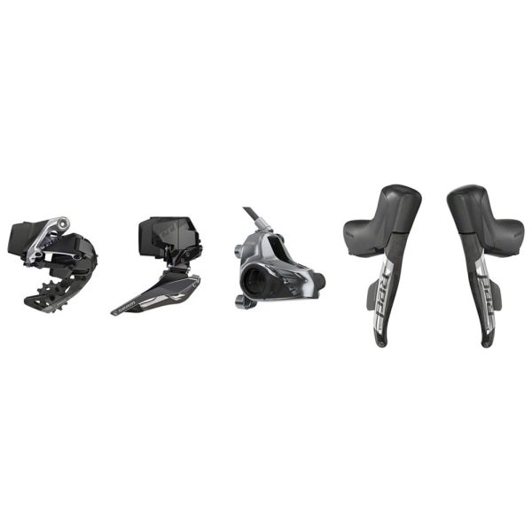 SRAM RED eTap AXS 2x12-Speed D1 Electronic HRD FM Center Lock Groupset