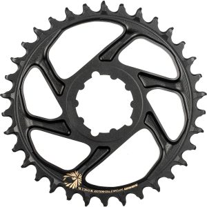SRAM X-Sync 2 SL Direct Mount Chainring - Boost Black/Gold, 36T, 3mm Offset
