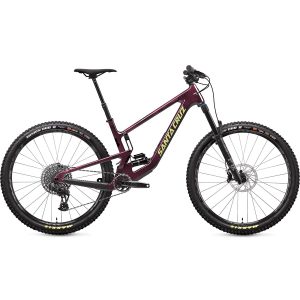 Santa Cruz Bicycles Hightower Carbon C GX Eagle AXS Mountain Bike Translucent Purple, S