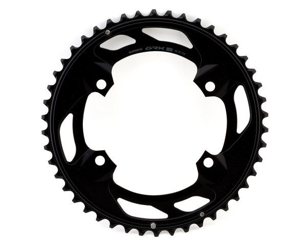 Shimano GRX FC-RX610-2 Chainring (Black) (80/110m Asymmetric BCD) (2 x 12 Speed) (Out... - Y0SS98010