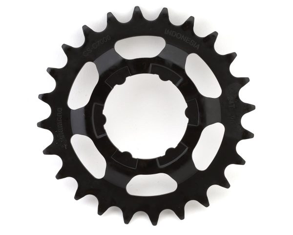 Shimano STePS CS-C7000 Single Sprocket for E-Bike (Black) (24T) (Shimano Nexus Hubs) - Y0FM24000