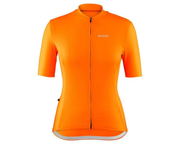 Sugoi Women's Essence Short Sleeve Jersey (Neon Orange) (S) - U575610F-ONY-S