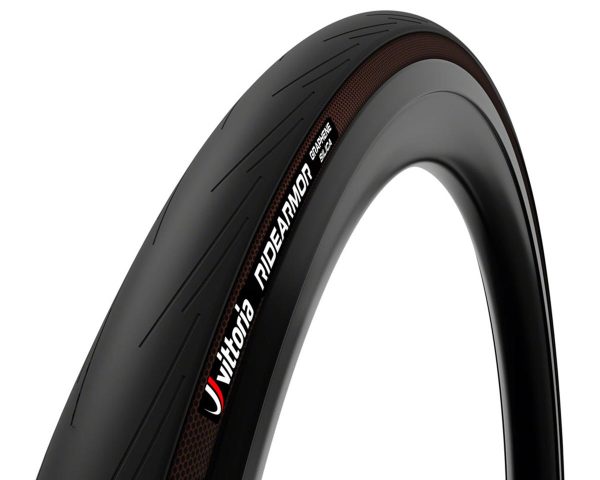 Vittoria RideArmor G2.0 Tubeless Road Tire (Black) (700c) (26mm) (Folding) (Graphene +... - 11A00526
