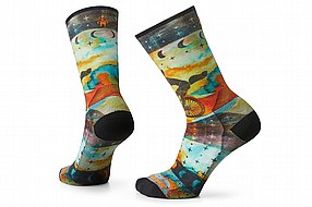 Smartwool Women's Cycle Zero Cushion Celestial Print Sock