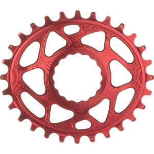 absoluteBLACK Race Face Oval Cinch Direct Mount Traction Chainring Red, 32t