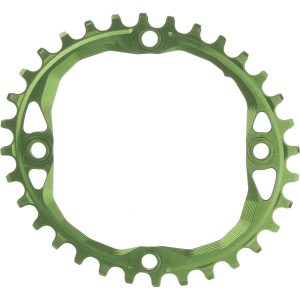 absoluteBLACK SRAM Oval Traction Chainring Green/104 BCD, 34t
