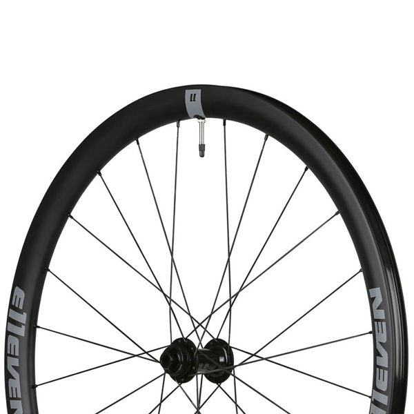 e11even Carbon Disc Gravel Wheelset - Tubeless Black, 38mm Depth, SRAM/Shimano