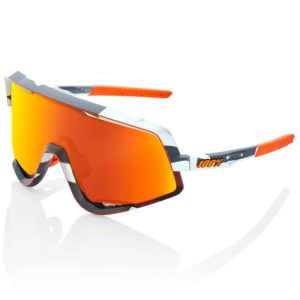 100% Glendale Sunglasses HiPER Mirror Lens - Soft Tact Grey Camo / HiPER Red Multilayer / Mirror Lens
