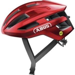 Abus PowerDome MIPS Road Bike Helmet - Blaze Red / Small / 51cm / 55cm