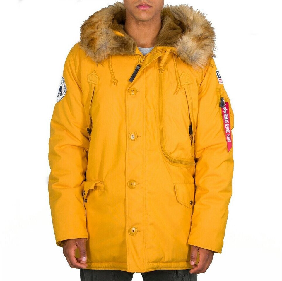 Alpha Industries Polar Jacket wheat (123144-441) - In The Know Cycling