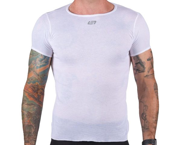 Bellwether Short Sleeve Base Layer (White) (S) - 915503012