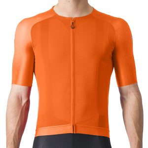 Castelli Aero Race 7.0 Short Sleeve Jersey (Brilliant Orange) (S) - A4524005034-2