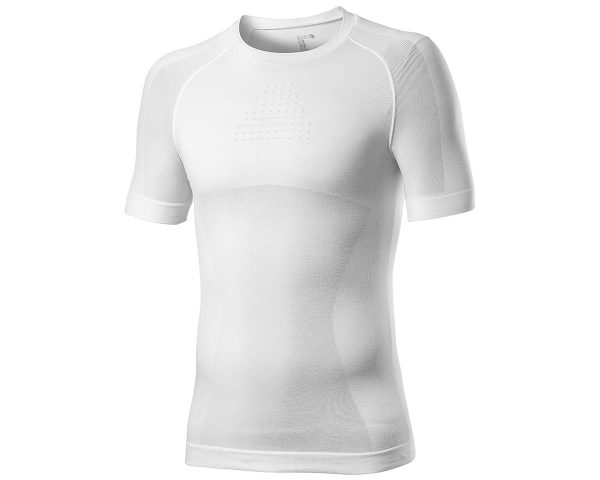 Castelli Men's Core Seamless Short Sleeve Base Layer (White) (2XL) - A20575001-6