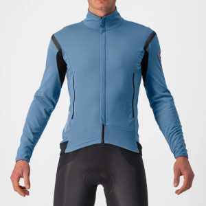 Castelli Perfetto RoS 2 Cycling Jacket - AW22 - Steel Blue / Savile Blue / Small