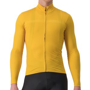 Castelli Pro Thermal Mid Long Sleeve Jersey (Goldenrod) (2XL) - A4521516755-6