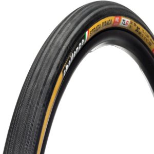 Challenge Strada Bianca Handmade Tubeless Ready Road Tyre - 700c - Black / Tan / Folding / 700c / 36mm