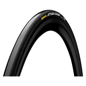 Continental Attack Comp Tubular Road Tire (Black) (700c) (22mm) (Front) (BlackChili) - 0196231