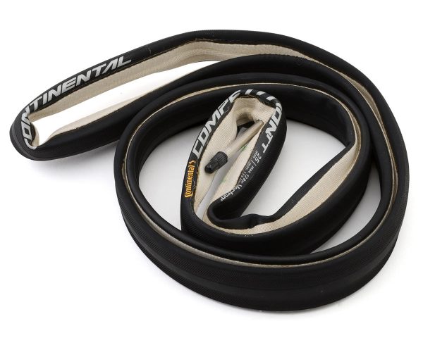 Continental Competition TT Tubular Road Tire (Black) (700c) (25mm) (Black Chili/Vec... - 01962700000