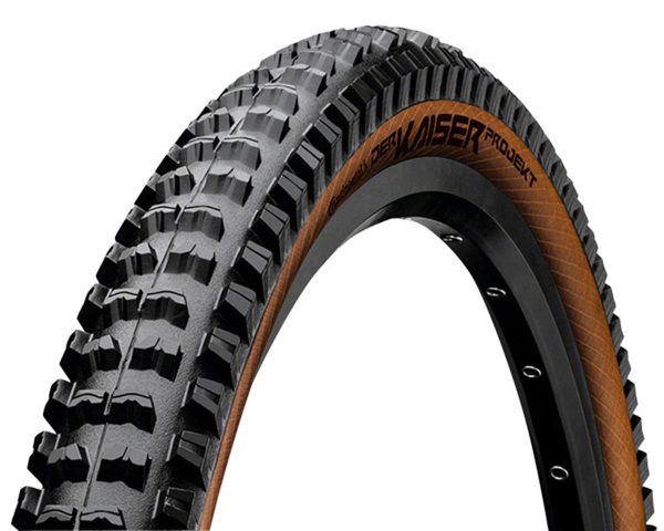 Continental Der Kaiser Projekt Mountain Tire (Black/Amber) (29") (2.4") (Folding) (... - 01018400000
