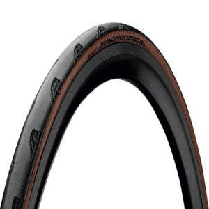 Continental GP5000 S TR Transparent Folding Road Tyre - 700c - Black / Tan / 700c / 25mm / Folding