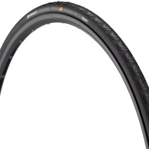 Continental Grand Prix 4-Season Road Tire (Black) (700c) (23mm) (Folding) (MaxGrip Sili... - 0101441