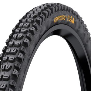 Continental Kryptotal-R Tubeless Mountain Bike Tire (Black) (26") (2.4") (Soft/Endu... - 01507070000