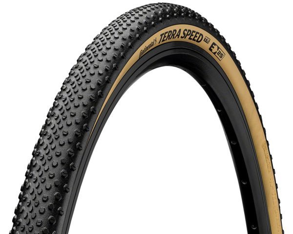 Continental Terra Speed Tubeless Gravel Tire (Black/Cream) (700c) (35mm) (Folding B... - 01017000000
