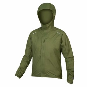 Endura GV500 Waterproof Jacket - Olive Green / Small