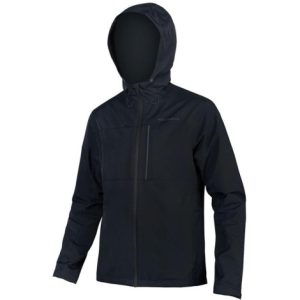 Endura Hummvee Waterproof Hooded Jacket - Black / Small