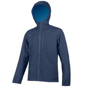 Endura Hummvee Waterproof Hooded Jacket - Ink Blue / Small