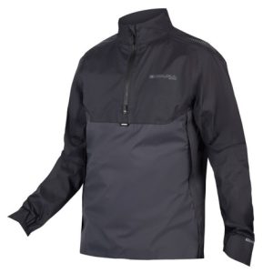 Endura MT500 Lite Pullover Waterproof Jacket - Black / Small