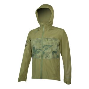 Endura SingleTrack Waterproof II Jacket - Olive Green / Small