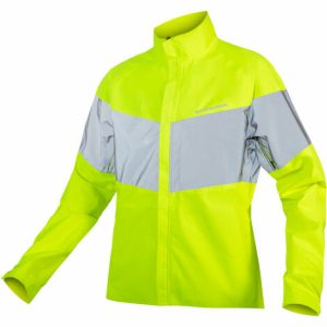 Endura Urban Luminite EN1150 Waterproof Jacket - Hi Vis Yellow / Small