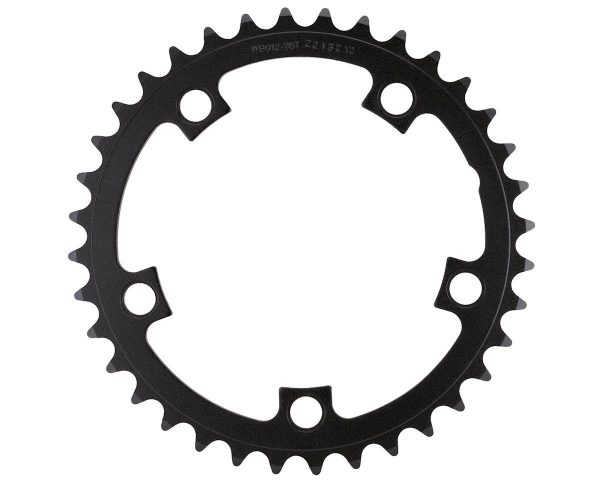 FSA Pro Road Chainrings (Black/Silver) (2 x 10/11 Speed) (Inner) (110mm BCD | Black) ... - 371-0236C