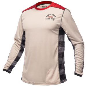 Fasthouse Inc. Classic Outland Long Sleeve Jersey (Cream) (S) - 5832-1008