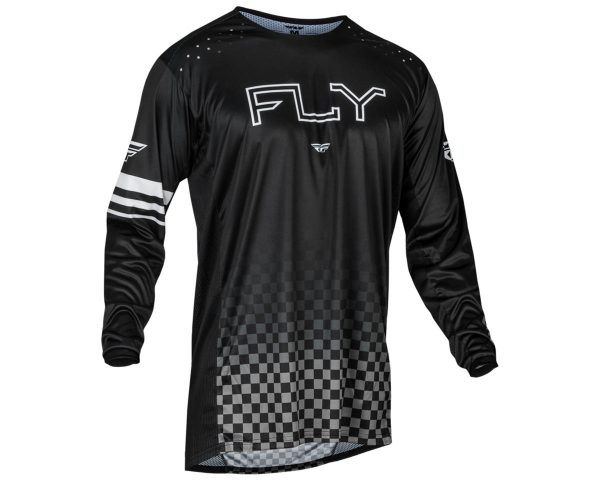 Fly Racing Rayce Long Sleeve Jersey (Black) (2XL) - 377-0502X