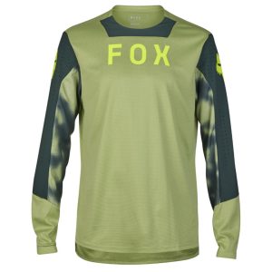 Fox Racing Defend Taunt Long Sleeve Jersey (Pale Green) (L) - 32369-275-L