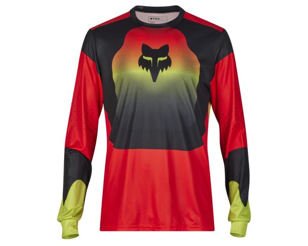 Fox Racing Ranger Revise Long Sleeve Jersey (Red/Yellow) (2XL) - 33066-080-2X