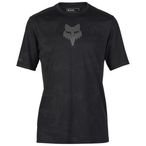 Fox Racing Ranger TruDri Short Sleeve Jersey (Black) (2XL) - 32366-001-2X