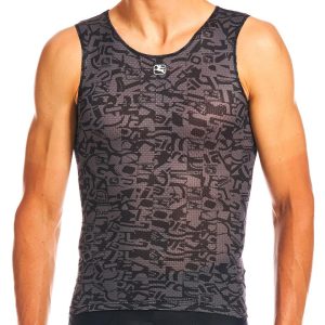 Giordana FR-C Pro Sleeveless Tank Base Layer (Camo Black) (XS/S) - GICS20-TANK-FRCP-BKCA01