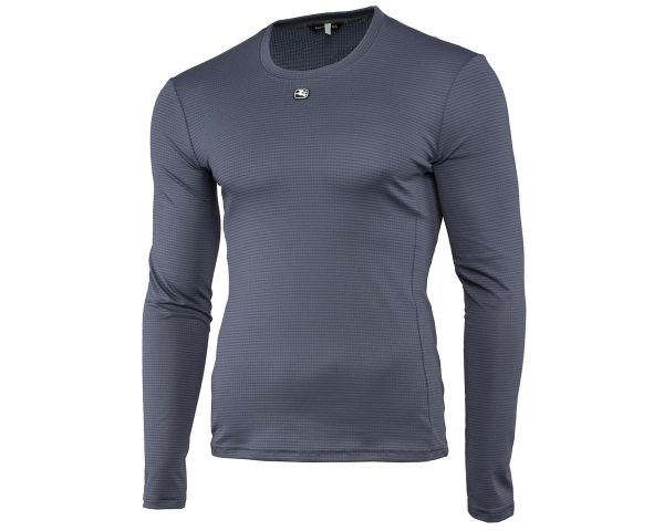 Giordana Men's Ceramic Long Sleeve Base Layer (Grey) (M) - GICW22-LSBL-CERA-GREY03