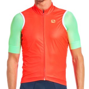 Giordana Neon Wind Vest (Neon Orange) (S) - GICS22-VEST-WIND-NORA02